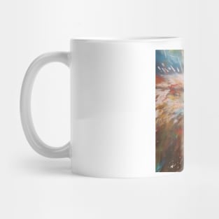 Patriotic Fusion Abstract Art Surrealistic Style Original Artwork Gift Ideas 01 Mug